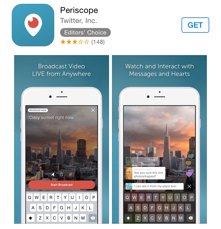 where to get periscope app