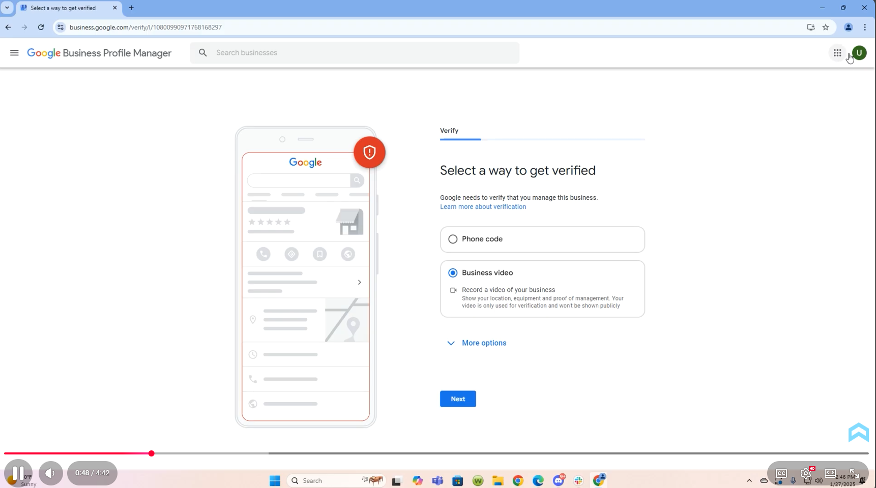 Verification Video How-To Guide: Google Business Profile Video Verification
